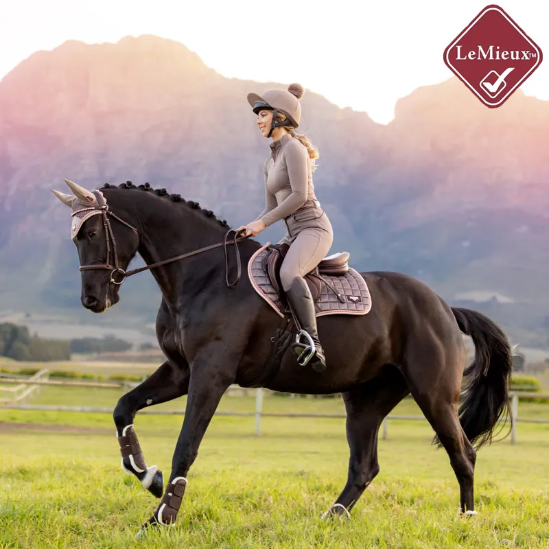 LeMieux Loire Classic Close Contact Square - Truffle-1